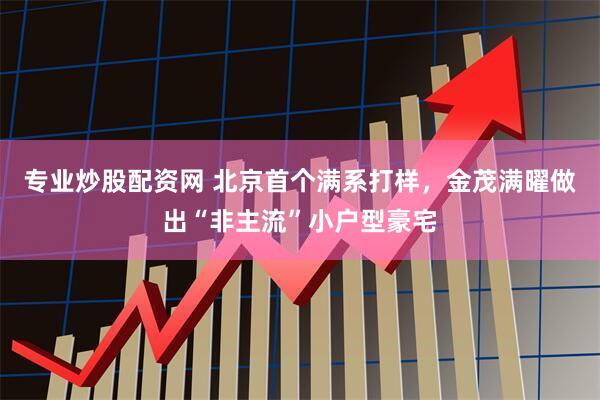 专业炒股配资网 北京首个满系打样，金茂满曜做出“非主流”小户型豪宅
