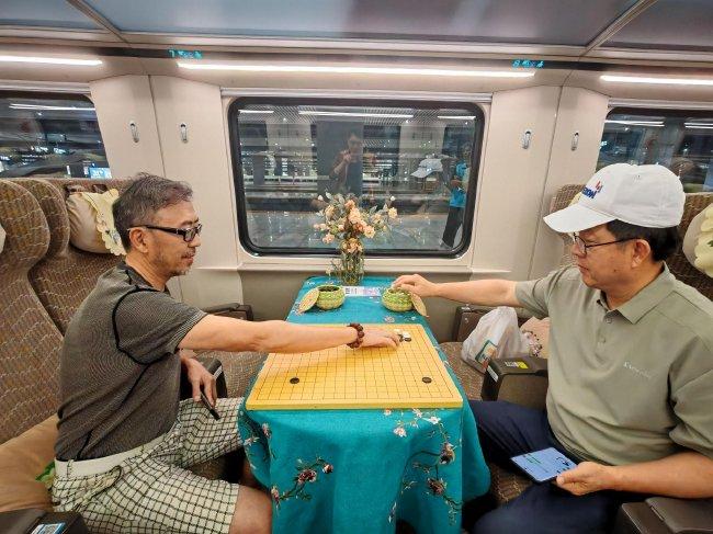 图 1：中老高铁对弈